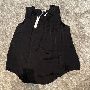 She + Sky black sleeveless shirt, XL